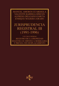 Jurisprudencia registral III (1991-1996)