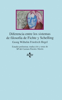 Diferencia entre los sistemas de filosofía de Fichte y Schelling